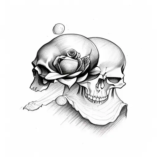 Skull And Roses
