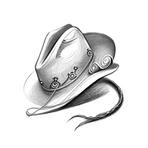 Cowboy Hat With Princess Crown