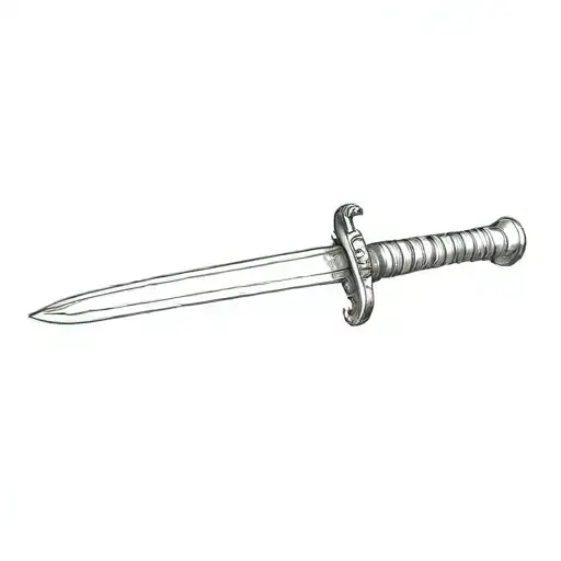A Samurai Sword