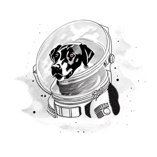 Black Lab In Space