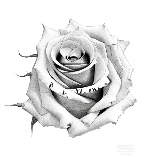 Roses With Meaningful Quote