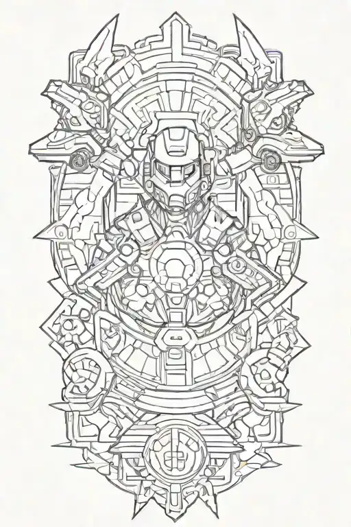 Halo Unsc Tattoo Design