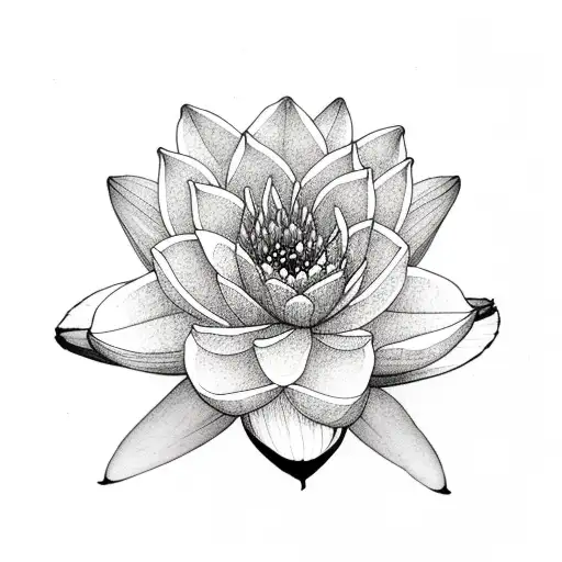 Jasmine And Water Lily Flower