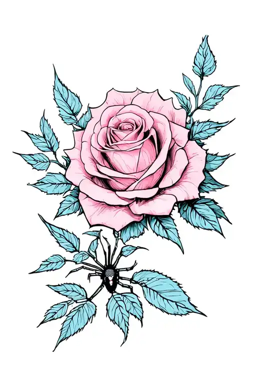 Cyberlism Roses And Spider