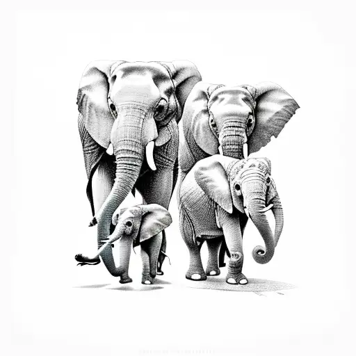 Elephant Family 13 12 28 Strenght Courage Yannick Love