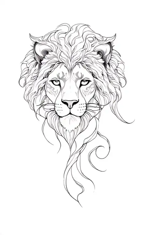 Female Tattoo Zodiac Sign Leo