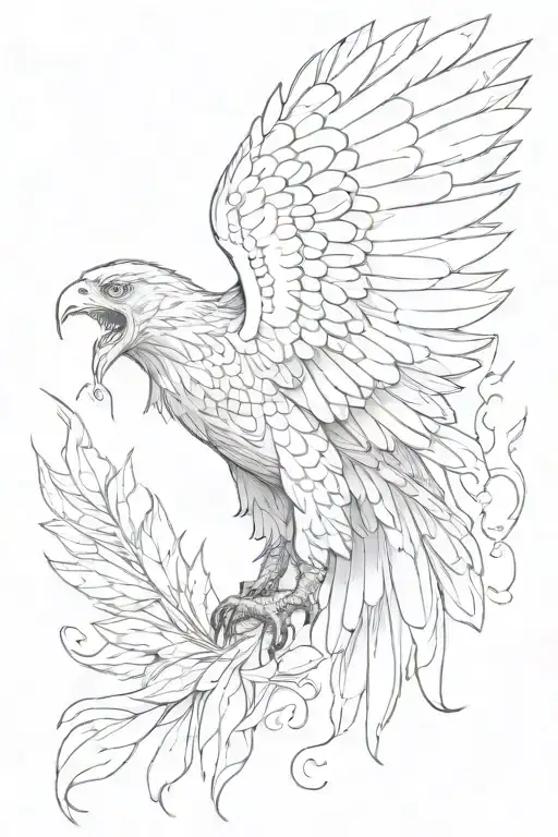 Eagle Wing And Butterfly Wing