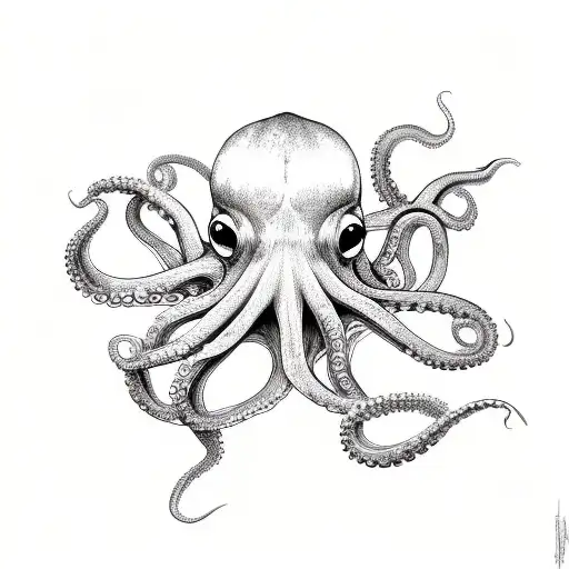 Octopus With An Human Heart