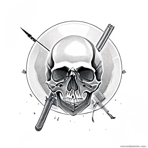 Skull And Guns