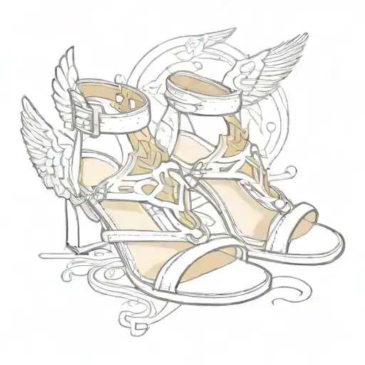 Hermes Sandal With Wing