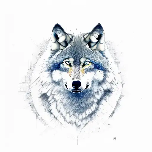 Wolf Blue Eyes