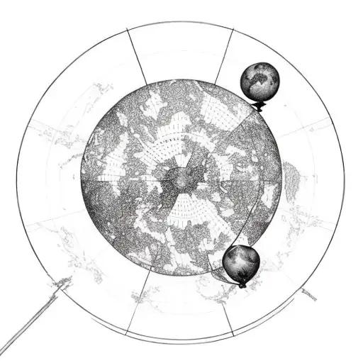 The World Is Yours Globe Held By 3 Women