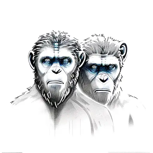 Ceaser Planet Of The Apes Fighting