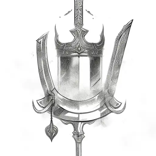 Sword Buried In Ground