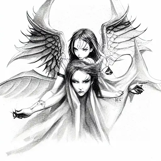 Angel & Satan