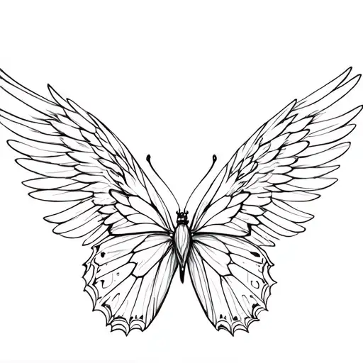 Angel Wings Butterfly