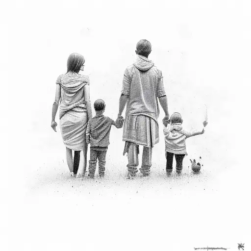 Family With Wife And Son With Redemption Strong