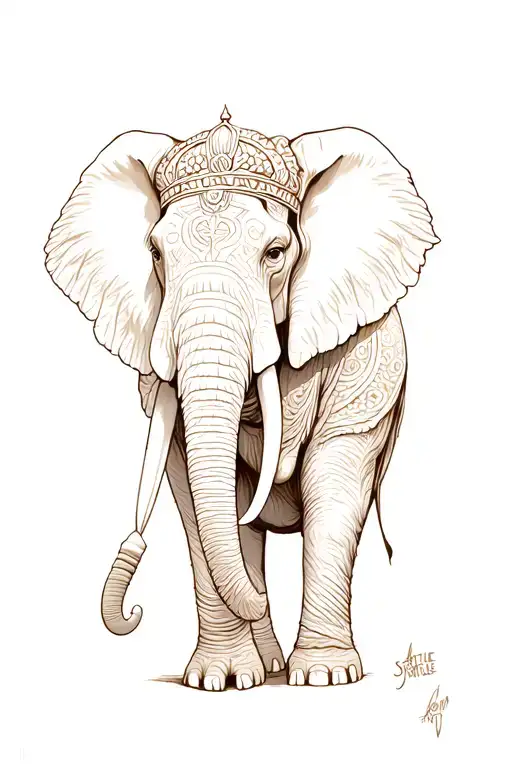 Elephant Seattle King Leg Sleeve