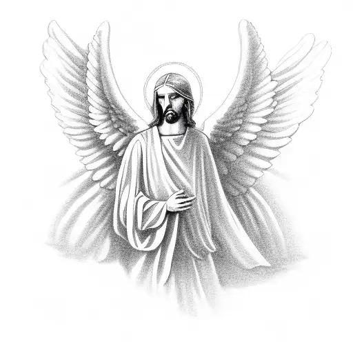 Christian Cross Angel Dove Jesus