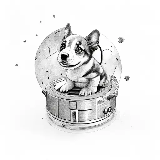 Puppy In Space