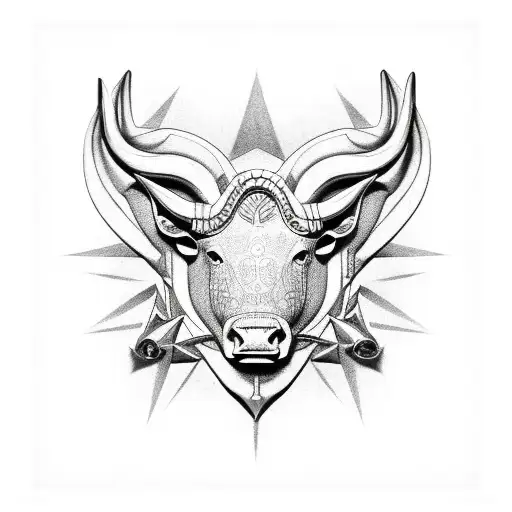 Realistic Zodiac Bull