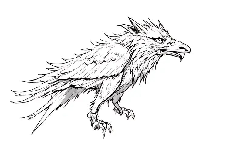 One Fenrir Raven Drakar Lightning Horror
