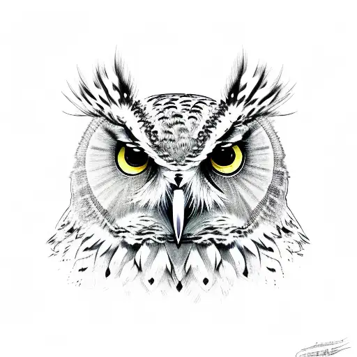 Owl Tinted Glass