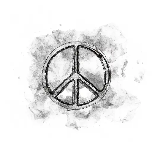 Travel Lover And Peace Sign Combination
