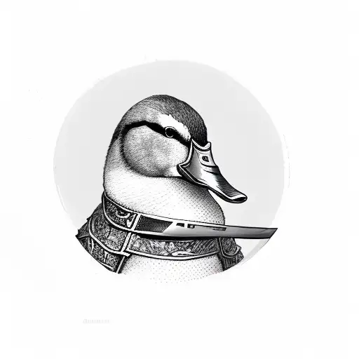 Duck With Sword
