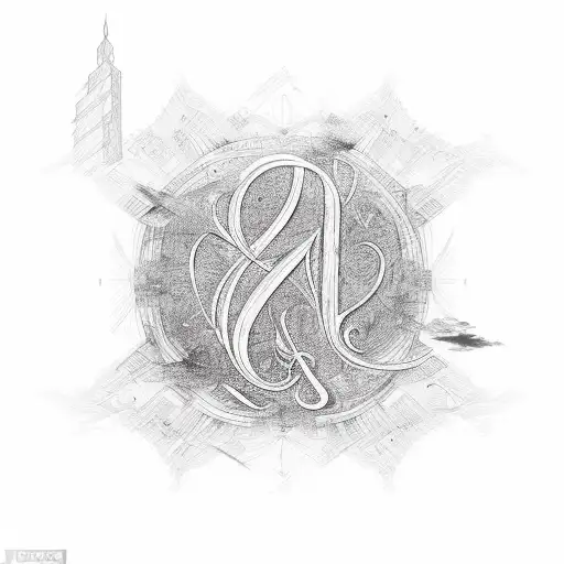 A Beautiful Calligraphy Script Spelling Out The Word 'Student'