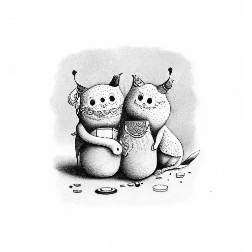 Trio Friends Girlypoops