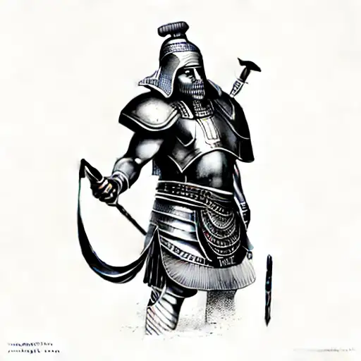 An Egyptian Warrior