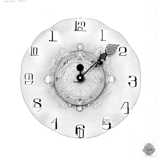 Clock With No Needles