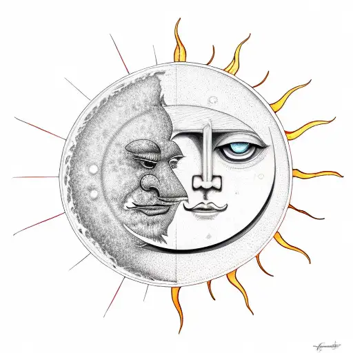 Sun And Moon With Bmh Name
