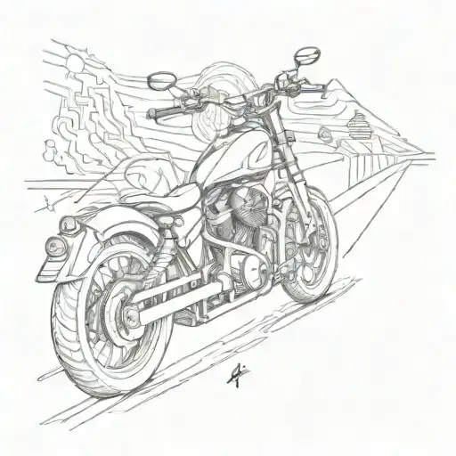 Freedom Motocycle Stressles