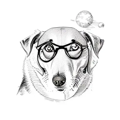 Me And My Dog Named Laika At The Beach