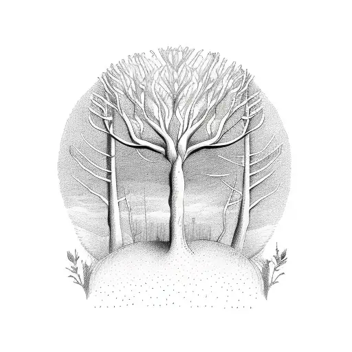 Wings Tree Time Candle