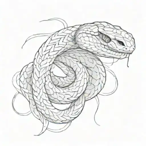 Snake Wrapped