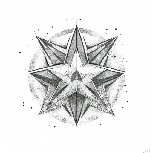 4 Cute Stars In A Line