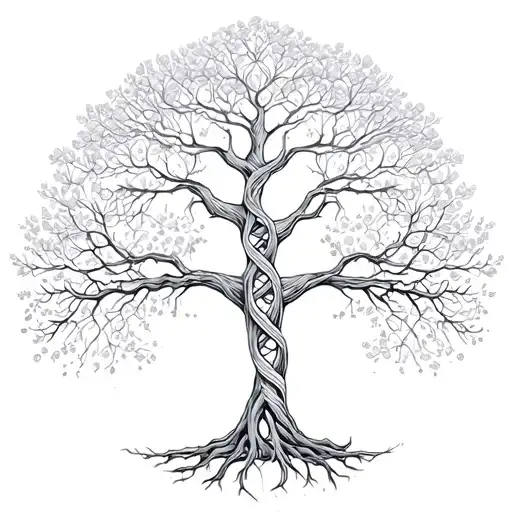 Tree Of Life Dna Trunk