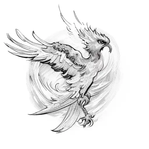 Phoenix And Van Gogh's Painting