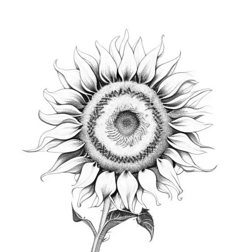 Sunflower That Says Survive