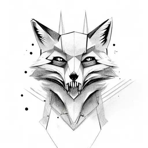 Fox With Skull Face