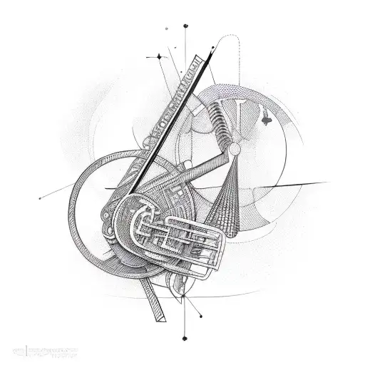 Music And In Symmetrica Lines And Shapes