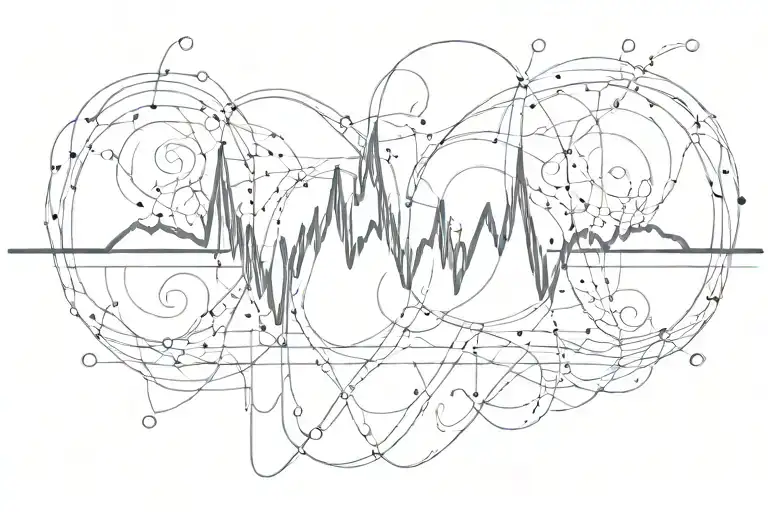 Thin Line Heartbeat Line