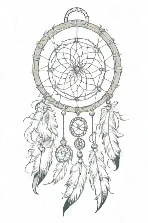 Dream Catcher Smokey Style Black