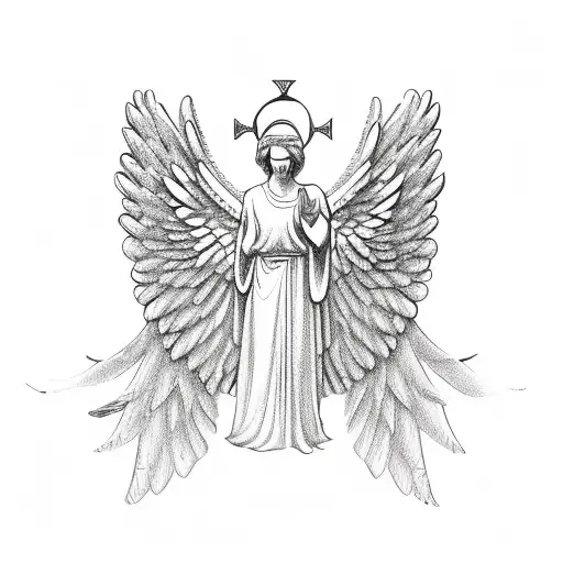 Biblical Accurate Angel Ring With Wings