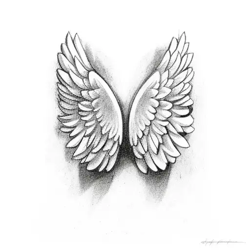 Angel Wings With Basketball