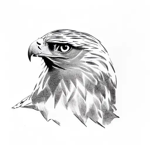 Golden Eagle In Its Nest