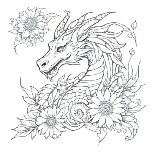Dragon Daisy Aries